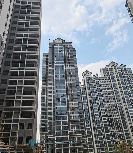 湖南湘潭白石古蓮城外墻內保溫項目